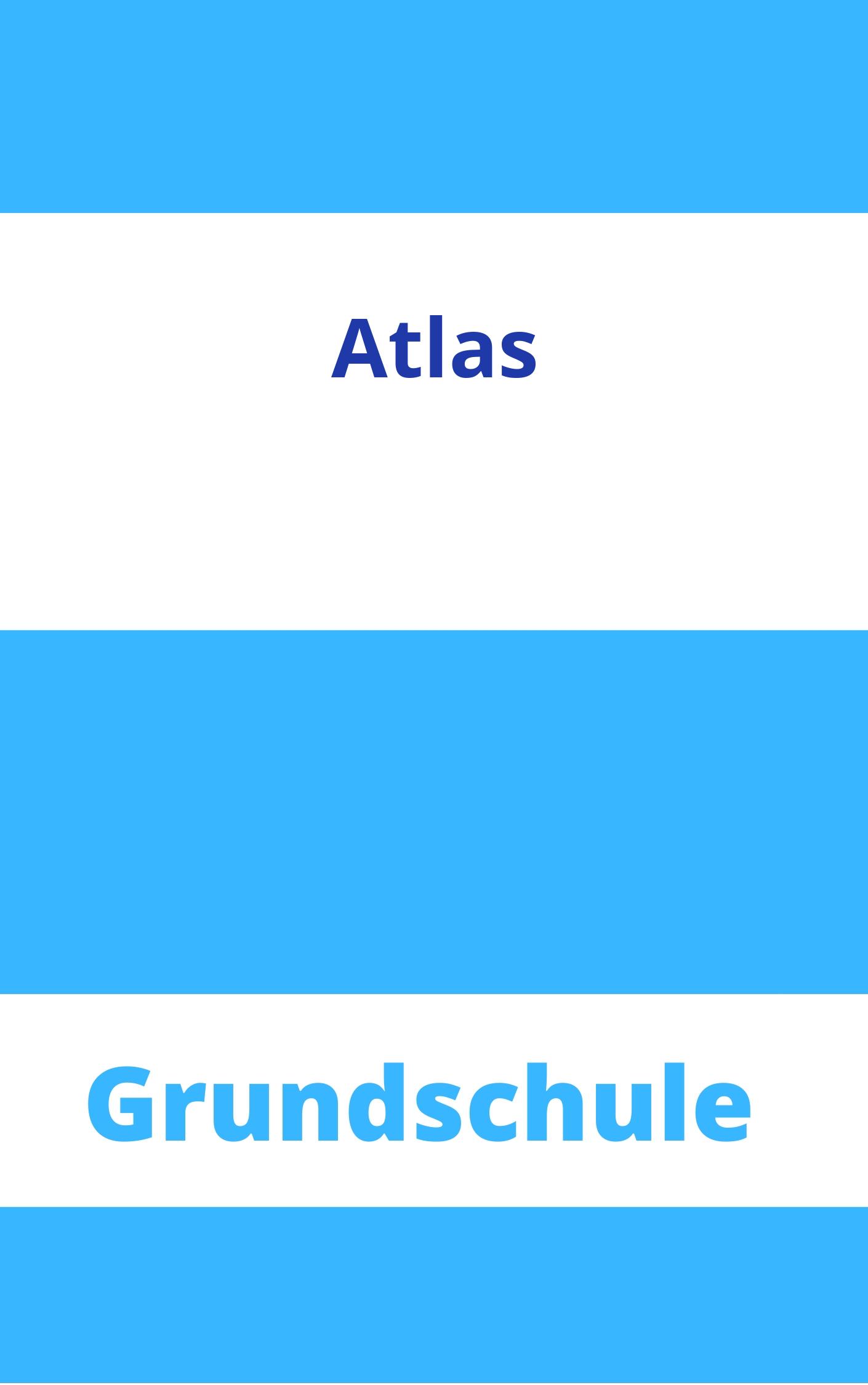 Atlas Grundschule Arbeitsblätter Arbeitsblätter
