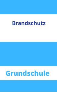 Brandschutz Grundschule Arbeitsblätter