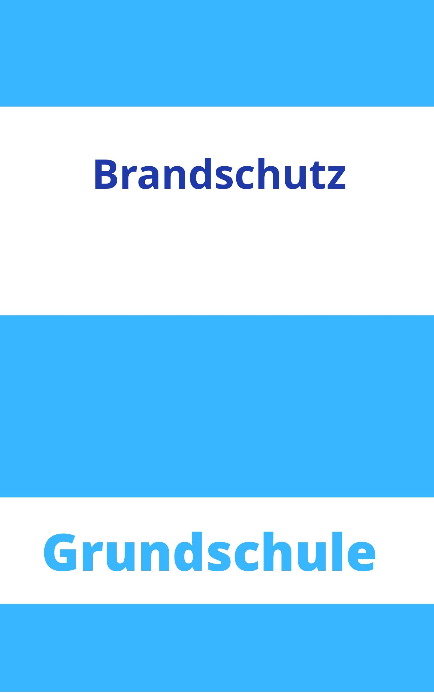 Brandschutz Grundschule Arbeitsblätter Arbeitsblätter