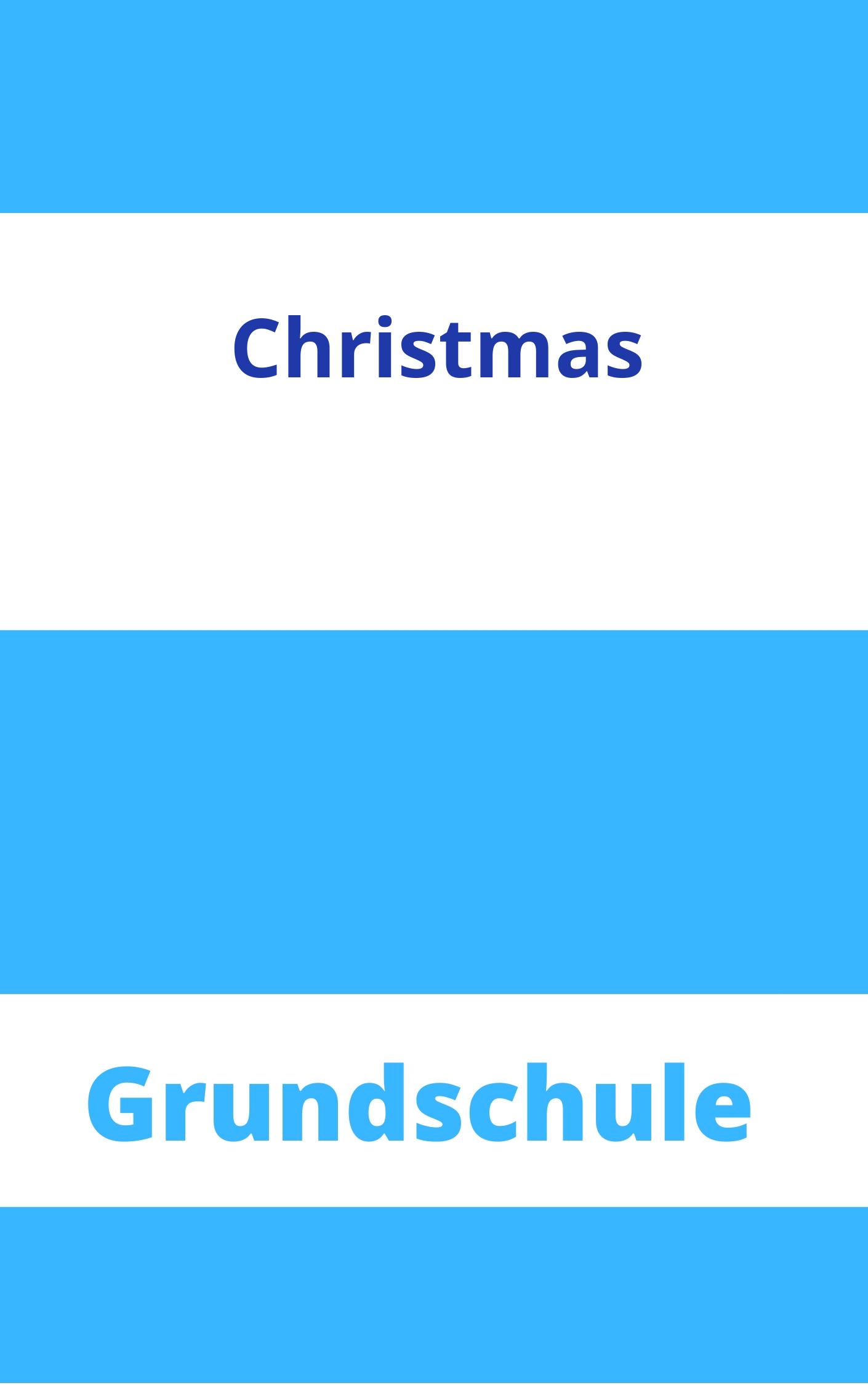 Christmas Arbeitsblätter Grundschule Arbeitsblätter