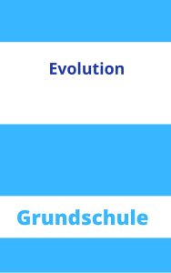 Evolution Grundschule Arbeitsblätter