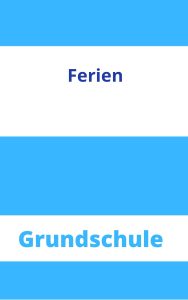 Ferien Grundschule Arbeitsblätter