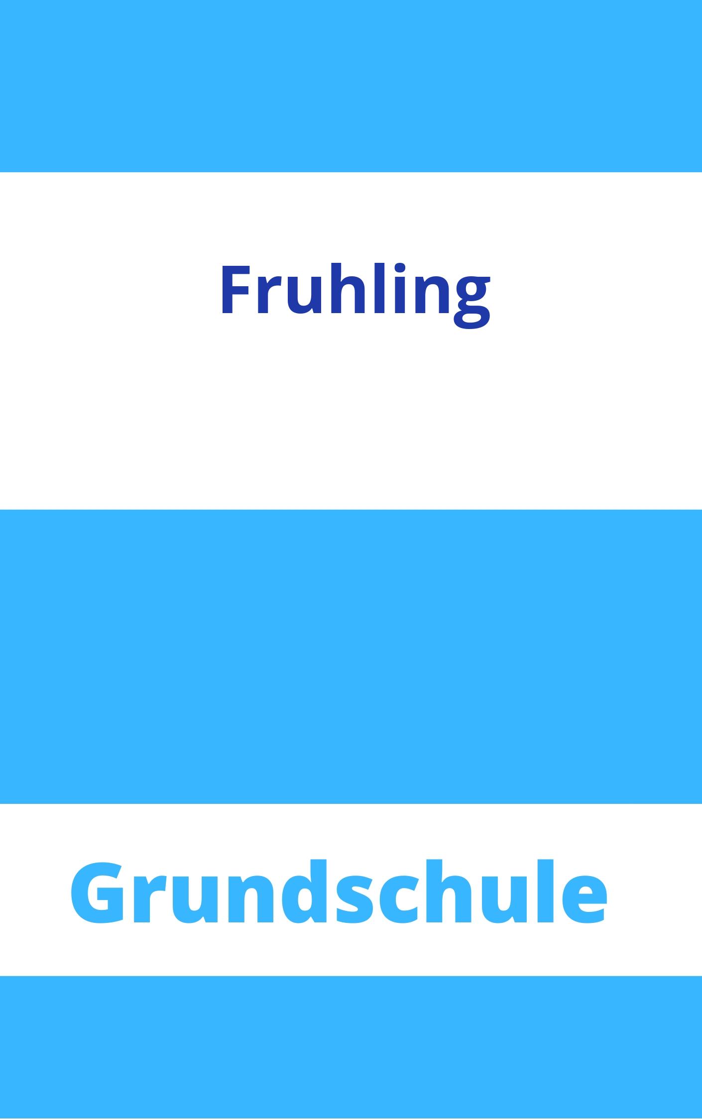 Grundschule Frühling Arbeitsblätter Arbeitsblätter