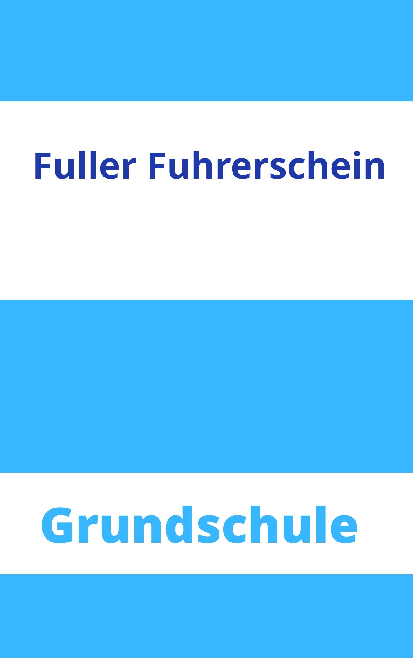 Grundschule Füller Führerschein Arbeitsblätter Arbeitsblätter