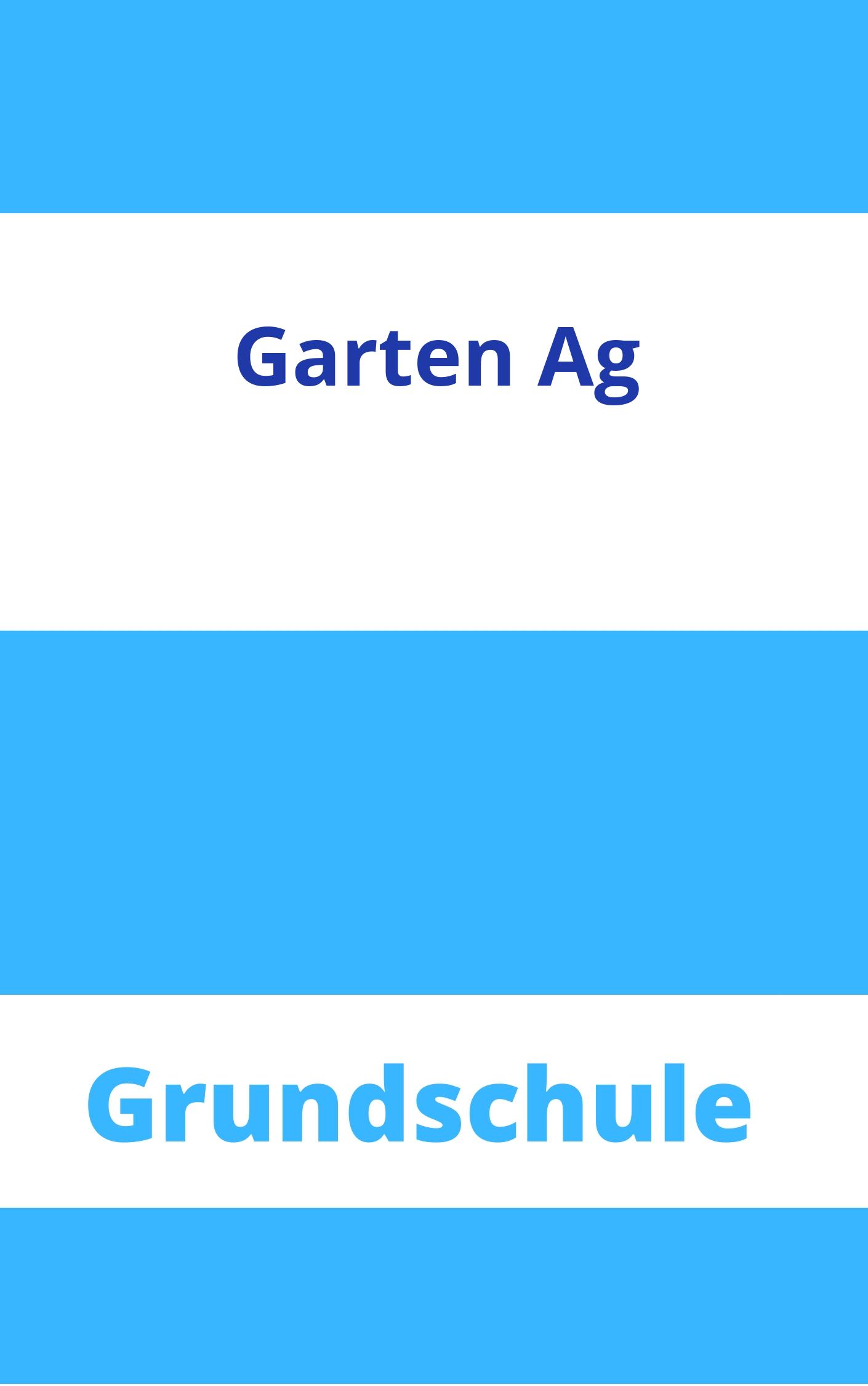 Garten Ag Grundschule Arbeitsblätter Arbeitsblätter