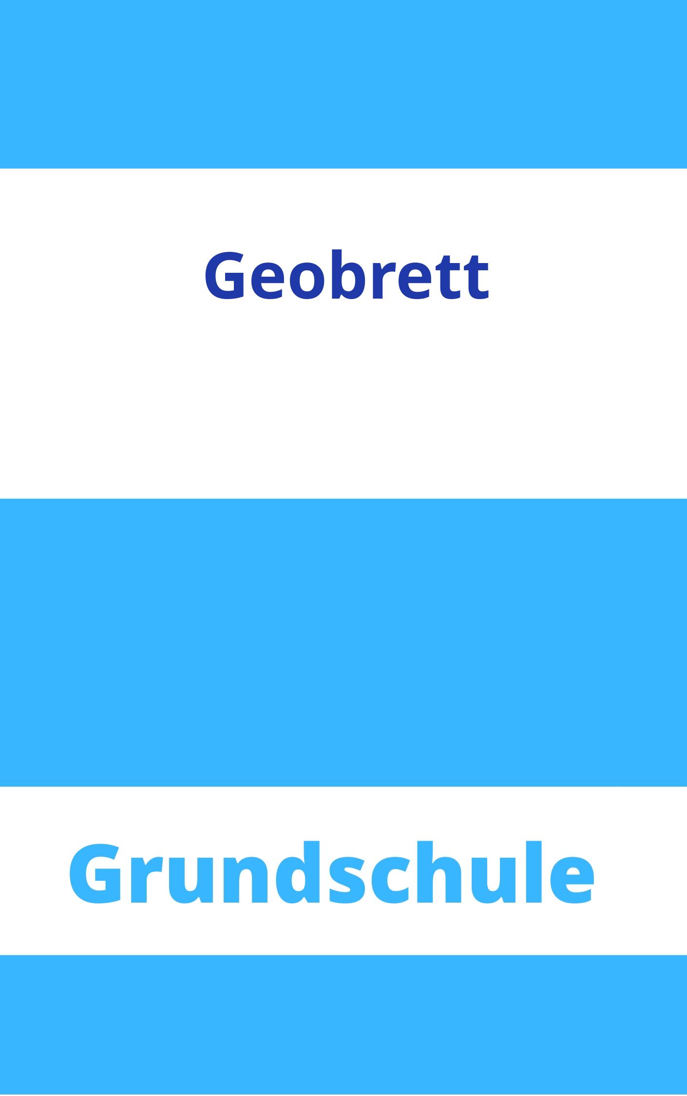 Geobrett Grundschule Arbeitsblätter Arbeitsblätter