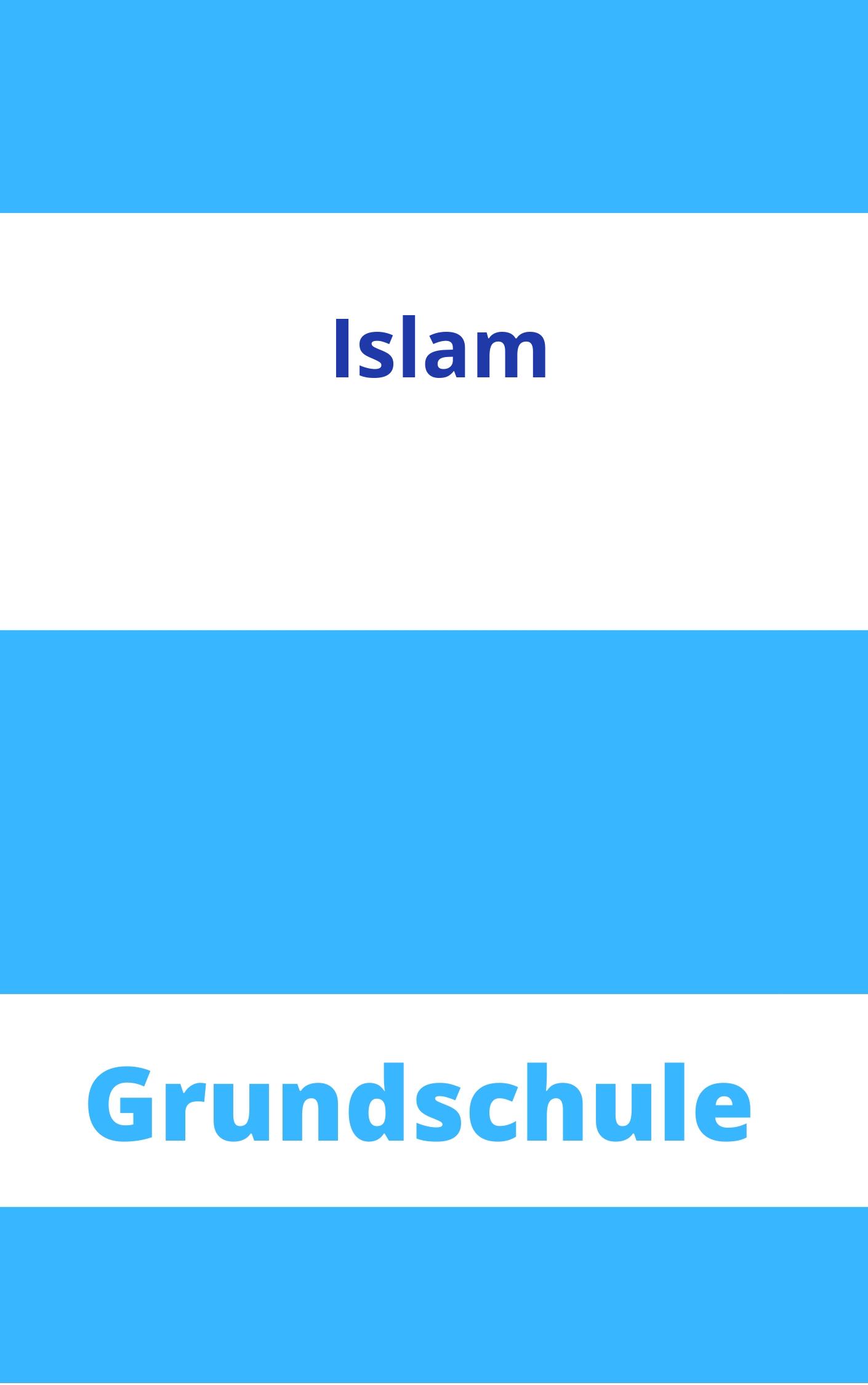 Islam Grundschule Arbeitsblätter Arbeitsblätter