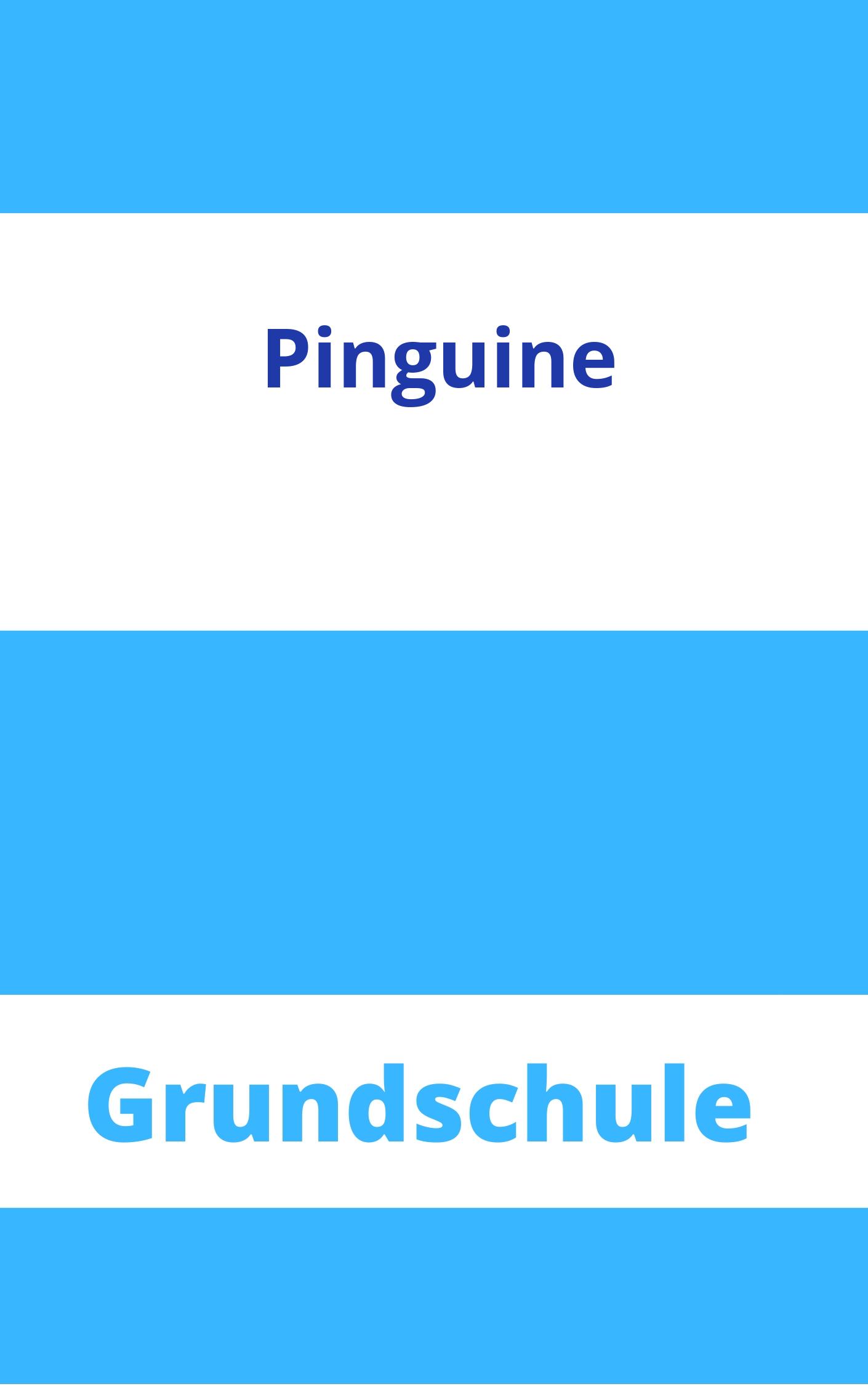 Pinguine Arbeitsblätter Grundschule Arbeitsblätter