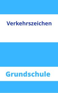 Verkehrszeichen Grundschule Arbeitsblätter